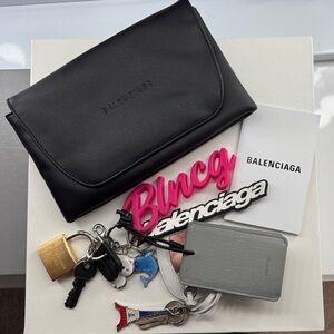 Balenciaga large soft keychain